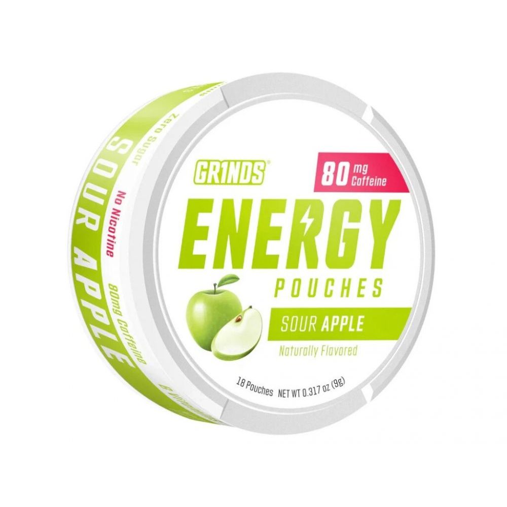 Energy sáčky SOUR APPLE 80mg - GRINDS