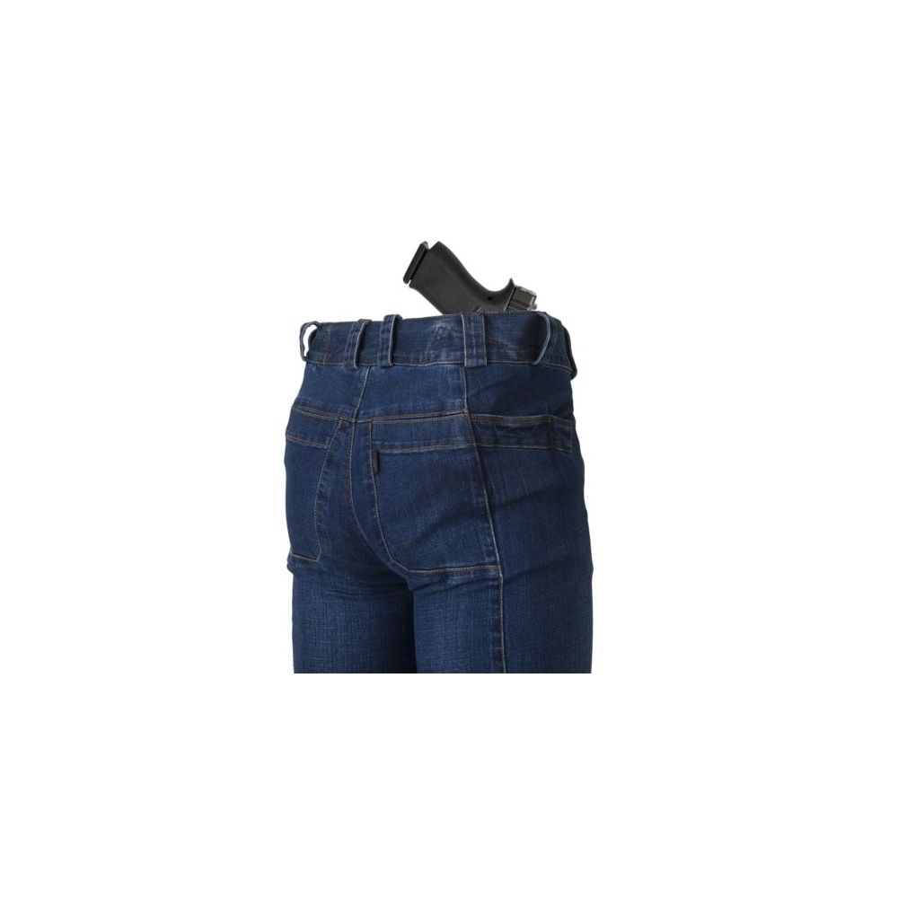 Kalhoty COVERT TACTICAL PANTS® - Denim Mid - Vintage Worn Blue - Helikon-Tex®