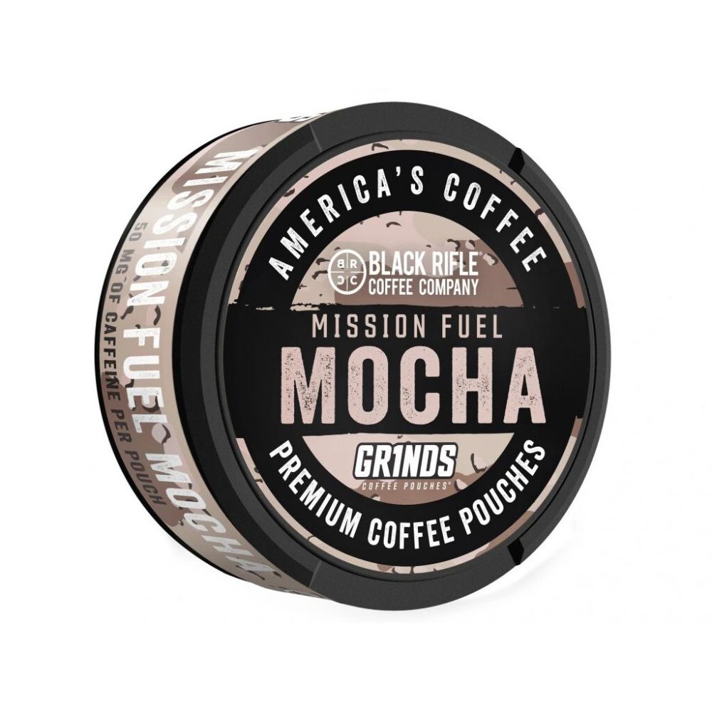 Kávové sáčky GRINDS x BRCC MISSION FUEL MOCHA 50mg - GRINDS