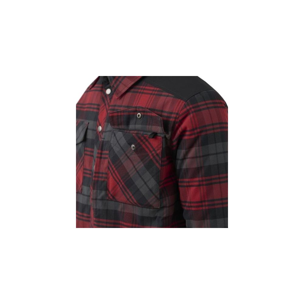 Košile Winter Warden Shirt - Slate Crimson Plaid - Helikon-Tex®