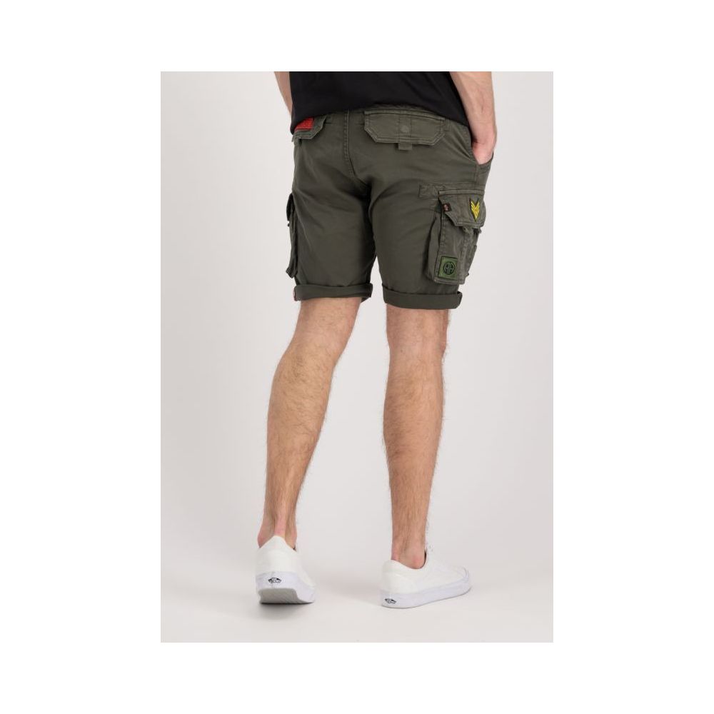 Kraťasy Crew Short Patch - ALPHA INDUSTRIES