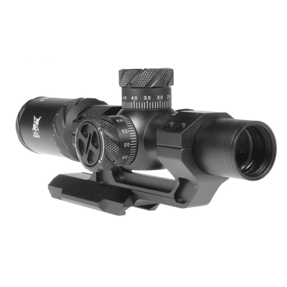 Puškohled LPVO 1-6x24IR s podsvíceným křížem - Delta Armory