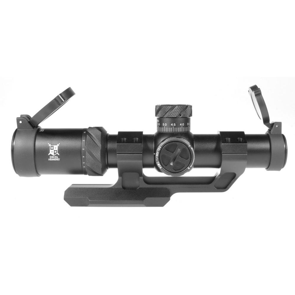 Puškohled LPVO 1-6x24IR s podsvíceným křížem - Delta Armory