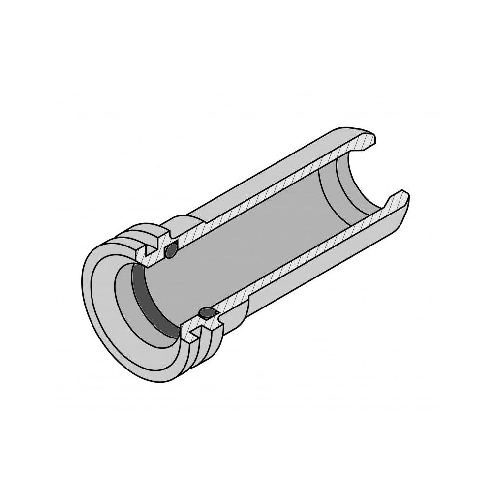 Tryska duralová  s jedním O-kroužkem - AirsoftParts