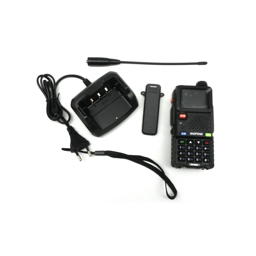 Vysílačka BAOFENG UV-5RM 8W , tri-band, příjem AIR, USB-C - černá - Baofeng